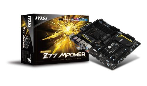 MSI ATX マザーボード Intel Z77チップセット 搭載 オーバークロック向け設計 OC Certified準拠 日本正規代理店品 (MB1922) Z77 MPower