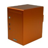 LIAN LI Mini-ITXケース オレンジ PC-Q02Lite-OR