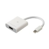 PLANEX Mini Displayport -]HDMI変換アダプタ (MacBook MacBook Pro MacBook Air) PL-MDPHD02