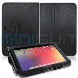 【MiniSuit NewYork】Google Nexus 10 ＰＵレザー スタンド　ケース カバー Ｃｌａｓｓｉｃシリーズ ブラック