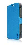 ahha 日本正規品 docomo GALAXY S5 ACTIVE SC-02G Flip Case REILY, Blue 手帳型 フリップ ケース, ブルー (カードホルダー, ストラップホール, スタンド機能つき) A-FPSGS5A-0R30