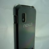 Google Nexus4 LG E960 クリア ハードケース + 液晶保護 フィルム