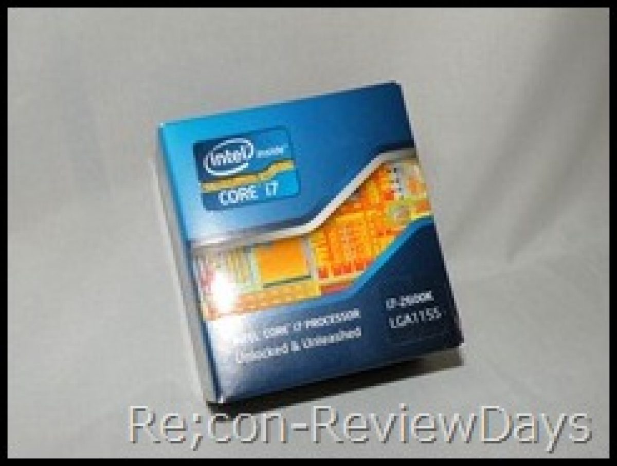 Intel Core I7 2600k 適当なレビュー Recon Reviewdays