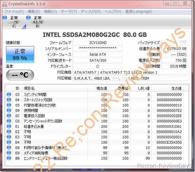 Intel SSD X25-M Gen2のススメ