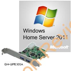 Microsoft Windows Home Server 2011 USB3.0ボード付きが４，７８０円、送料無料！