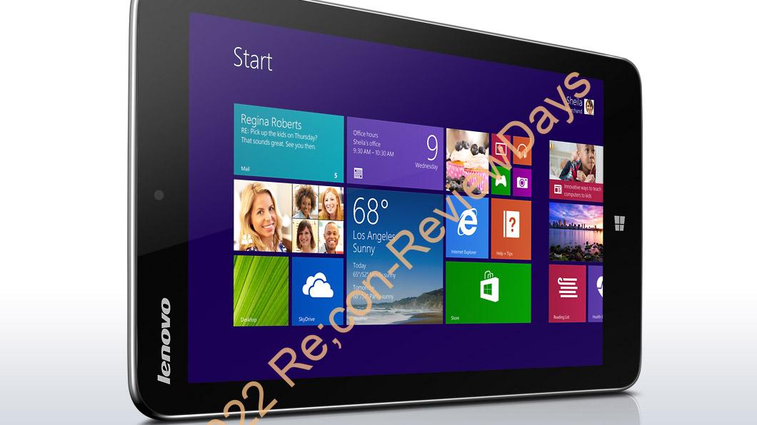 Lenovo、8インチBayTrail-T搭載Windows 8.1タブレット「Miix 2 8」を発表、最軽量350g、最安42,800円から