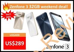 Etorenにて週末セールでASUS ZenFone3 5.2インチ 32GBモデルが特価2.9万円で販売中 #ASUS #Etoren #格安スマホ