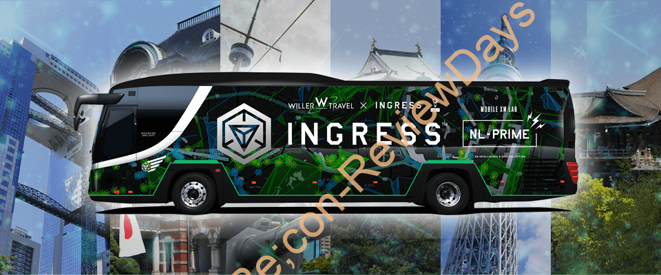 Ingress×WILLER EXPRESSのコラボバス「NL-PRIME」大阪周遊プランに乗って来ました #Ingress #ウィラー #ウィラーエクスプレス