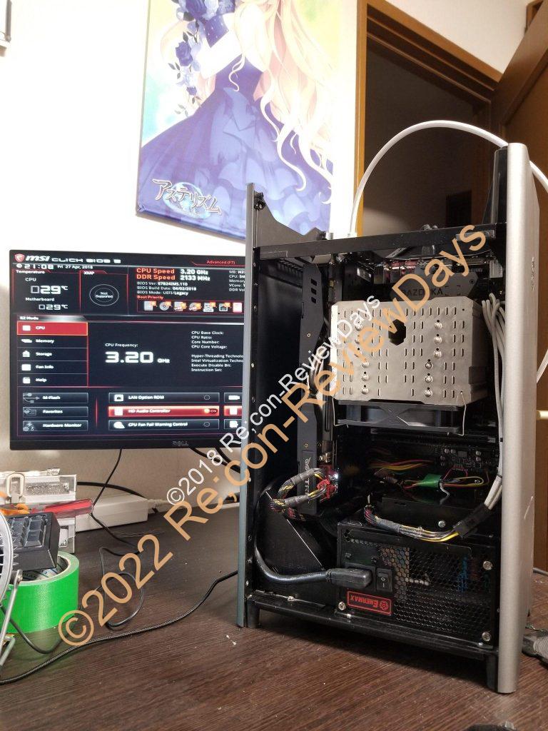 Coffe Lakeで4年ぶりにがっつり自作PCに挑戦してみました #Coffelake #Intel #H370 #自作PC