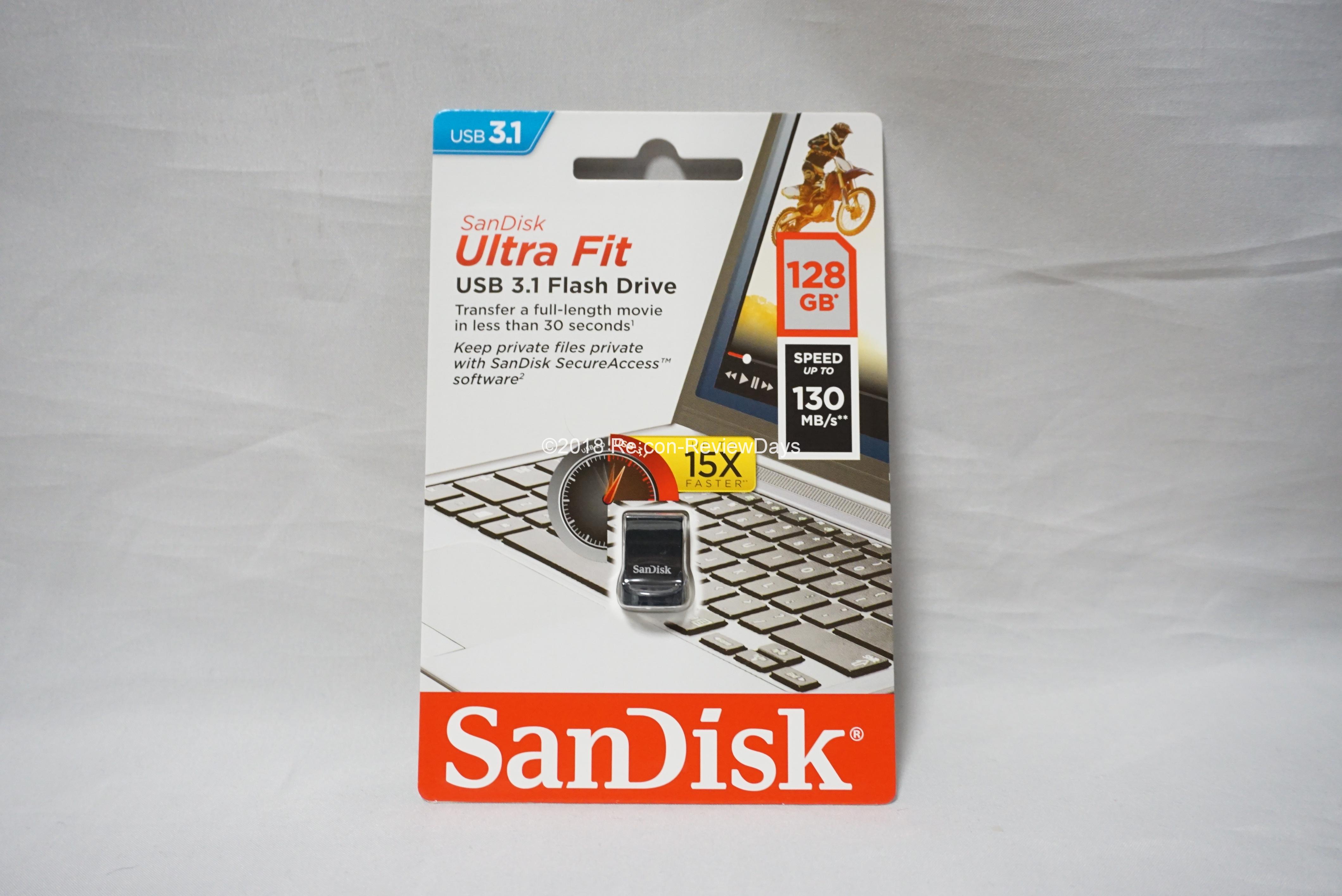 小型PCにお勧めなSanDisk製USB 3.1対応128GB USBメモリー「SDCZ430-128G-G46」を検証 #SanDisk # USBメモリ #UMPC #GPD #GPDWin2 #GPDPocket │ Recon-ReviewDays