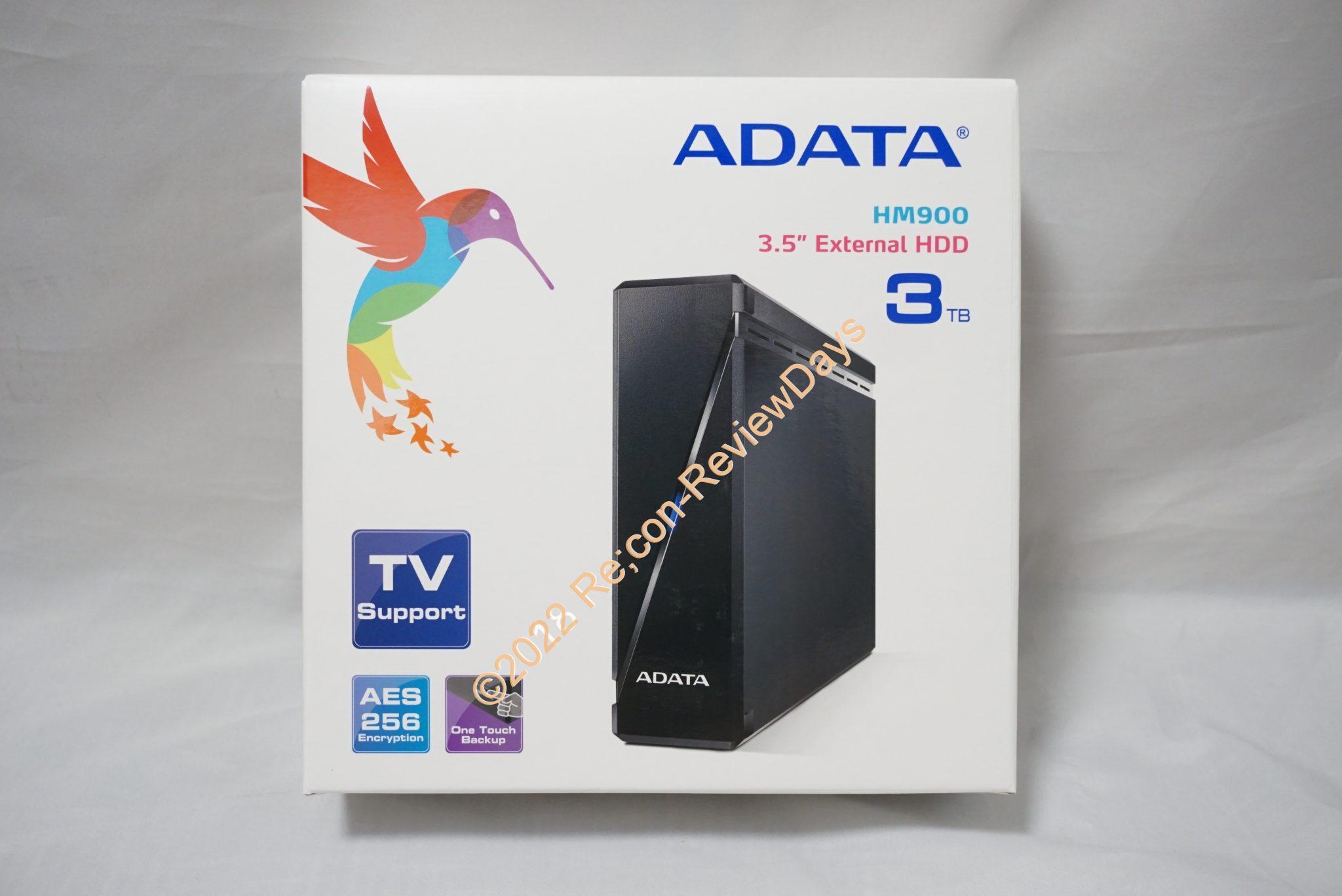 A-DATA USB 3.1対応の3TB外付けHDD「AHM900-3TU3-CUSBK」の外観、パフォーマンスをチェックする #ADATA #HDD #外付けHDD #PS4