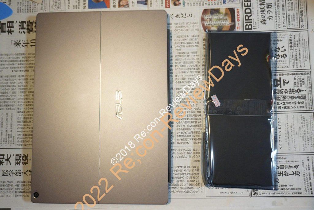 ASUS TransBook 3 T303UAのバッテリーを交換してみた #ASUS #2in1 #TransBook #T303UA