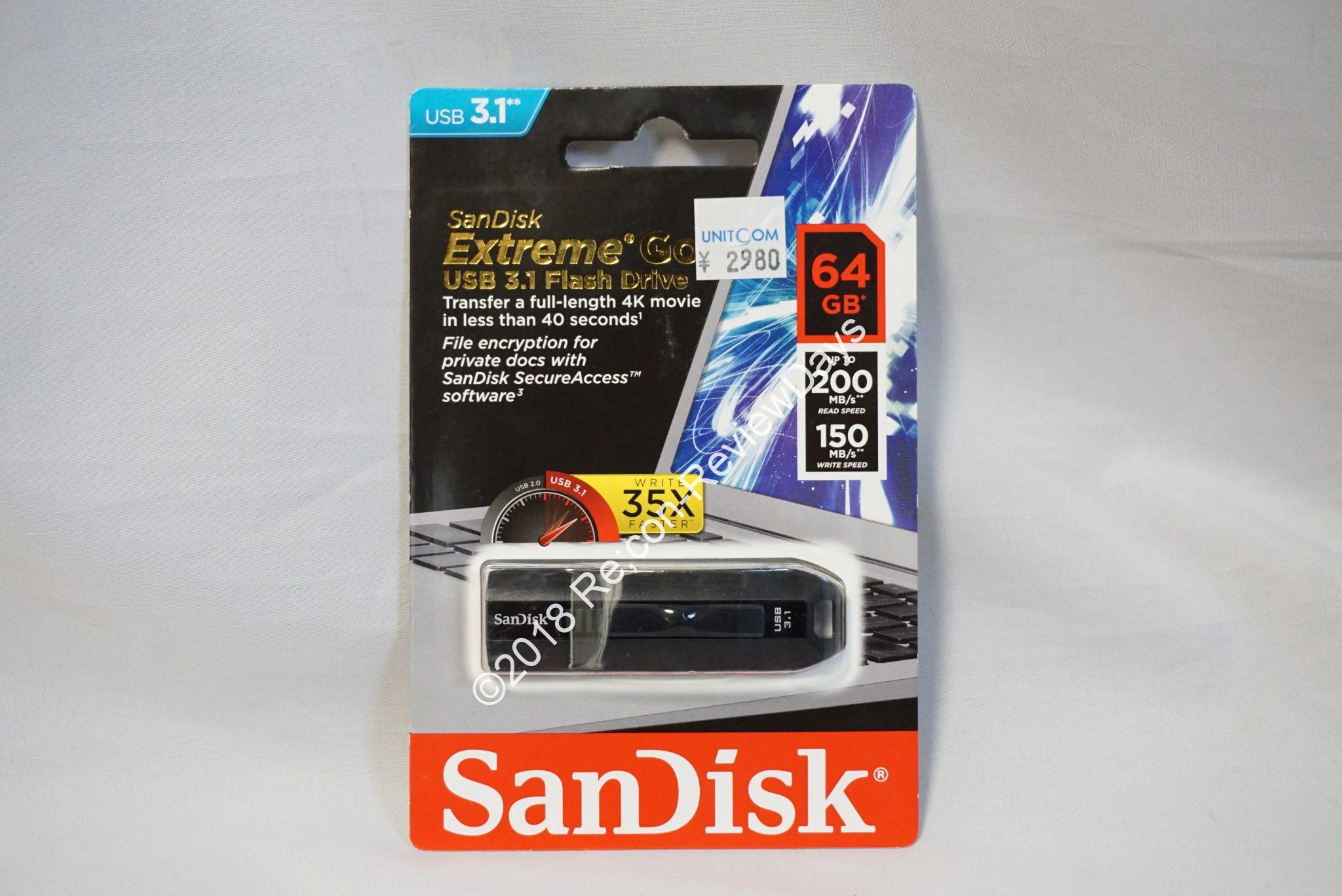 SanDisk製の読込200MB/s、書込150MB/sを実現したUSB 3.1 Gen1対応USBメモリ 64GB「SDCZ800-064G-G46」のパフォーマンスをチェックする #SanDisk #USBメモリ