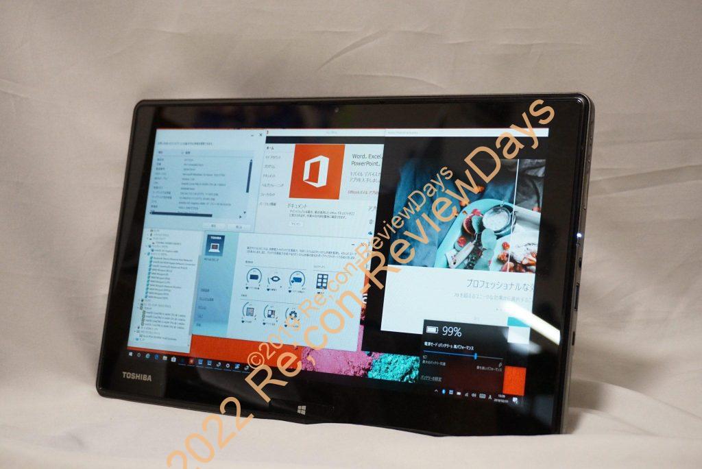 東芝製11.6インチWindows搭載2in1 タブレットPC「dynabook VT712/H(PS712HAM6U7A31)」のデバイスマネージャーをチェックする