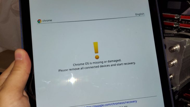 Acer Chromebook Tab 10でchrome Osが破損してしまった際にリカバリーイメージを用いて直す方法 Chromeos Chromebooktab10 Acer Recon Reviewdays