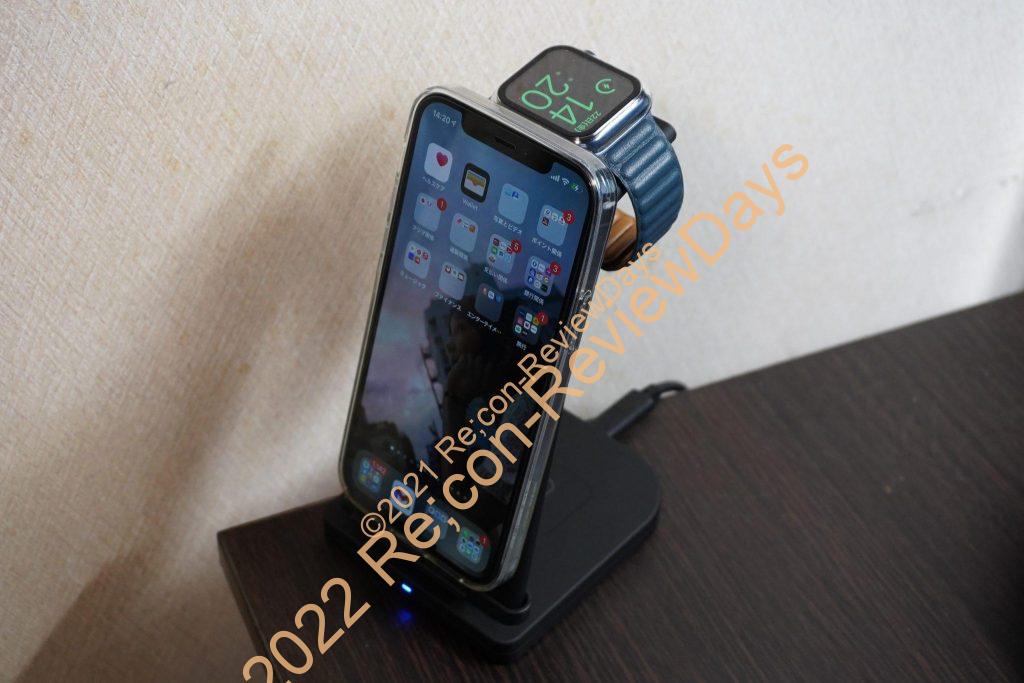 スマートフォン用の充電器、ケーブルがごちゃごちゃし始めたので3in1 Qi対応充電器を購入 #Apple #iPhone #AppleWatch #Qi #無接点充電