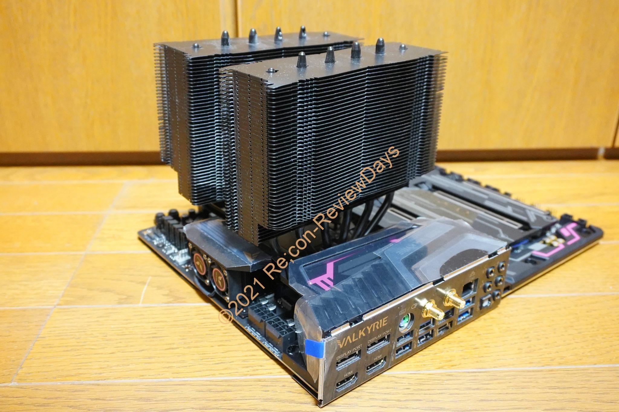 PC/タブレット PCパーツ BIOSTAR製マザーボード「Z690A VALKYRIE」とNoctua製CPUクーラー「NH 