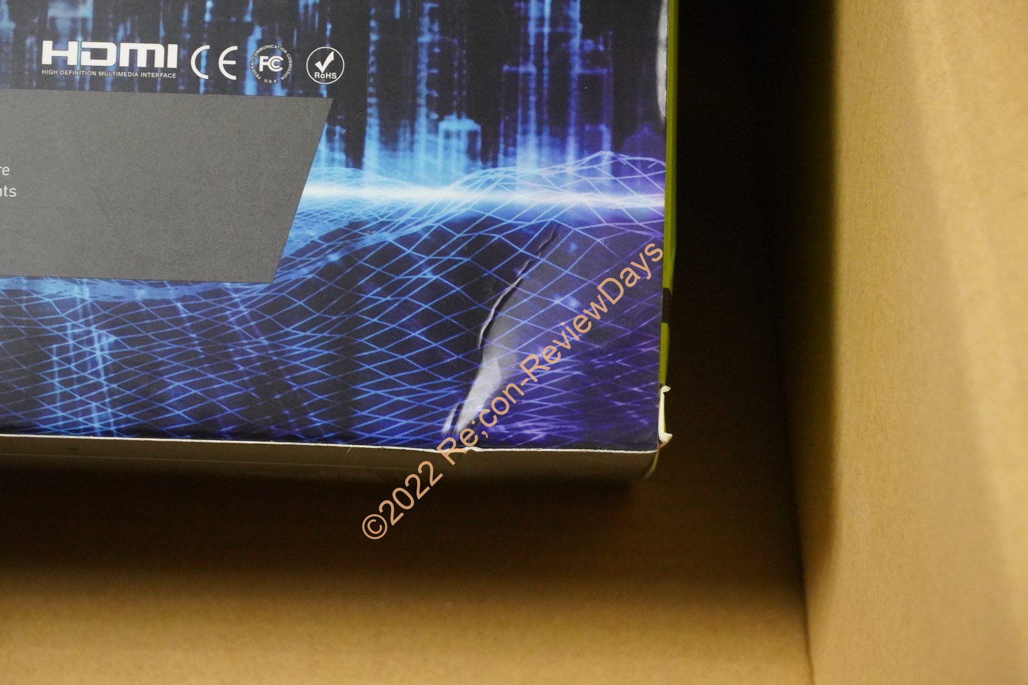 AmazonでGALAKURO製のGeForce RTX 3090を購入したら箱に打痕がある状態で届いたお話 #Amazon #GALAKURO #GALAX #玄人志向 #RTX3090