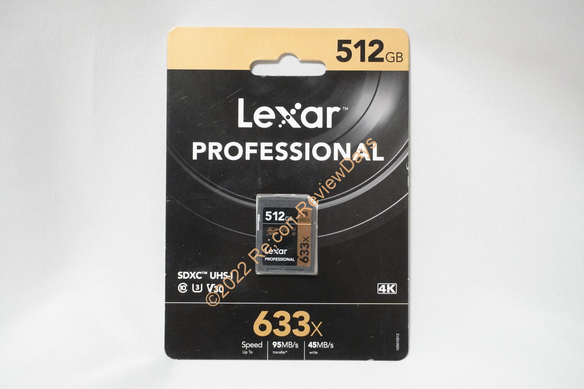 コスパ重視のLexar製SDXCカード512GBモデル「LSD512CB1JP633」のレビュー #Lexar #SDXC #カメラ #メモリーカード