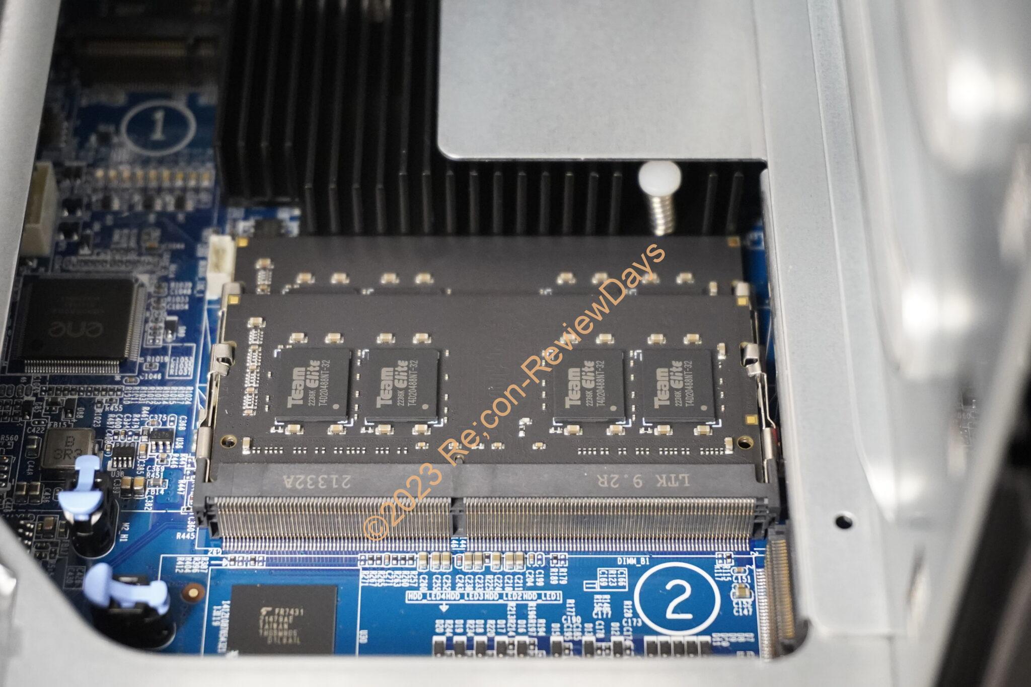 Synology DiskStation DS923+にUnbufferedのDDR4 SODIMMメモリは認識するのか検証してみた