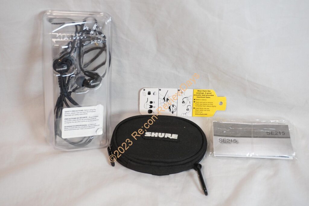 中古のSHURE SE215が到着、しかしタバコ臭が…
