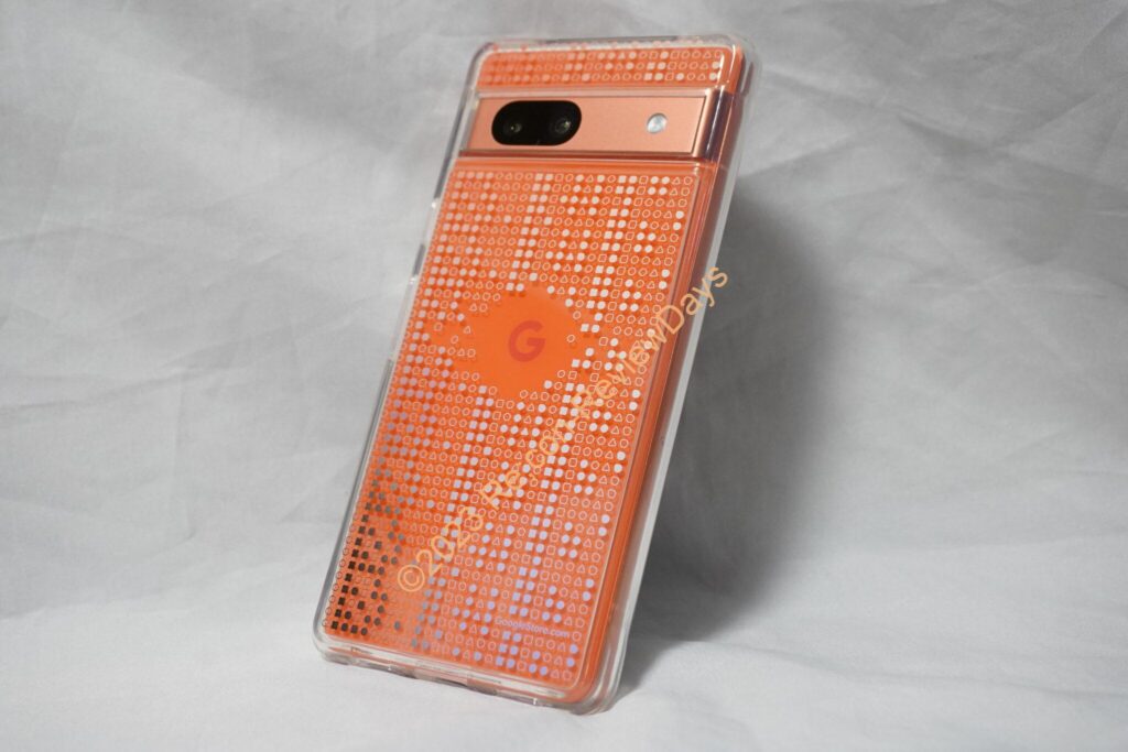 Pixel 7a Coralに付属している限定のCase-Mate製TPUハードケースを簡単にレビュー