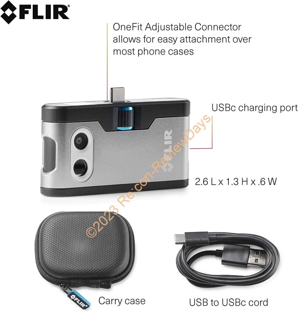 入門用にお勧めなFLIR製のUSB Type-C用「FLIR ONE Gen3 435-0005-03」を簡単にレビューする