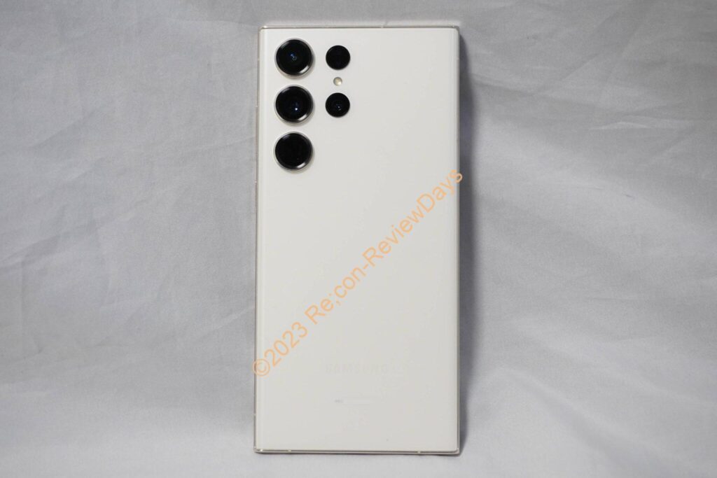 SIMフリー版Galaxy S23 Ultra(SM-S918QZEGSJP)が到着