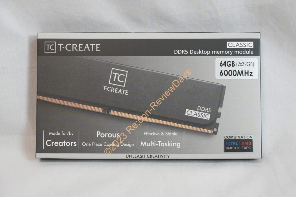 Team製のDDR5-6000 32GB×2枚セット「CTCCD564G6000HC48DC01」を簡単にレビュー
