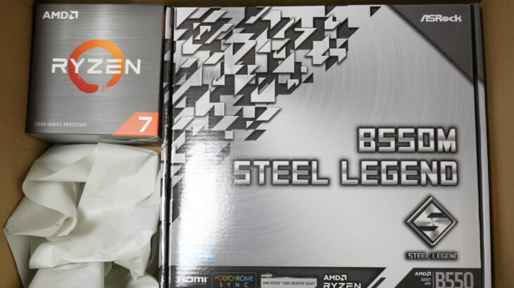Amazon ブラックフライデーでAMD Ryzen 7 5700Xが23,701円、ASRock B550M Steel Legendが12,844円で販売中