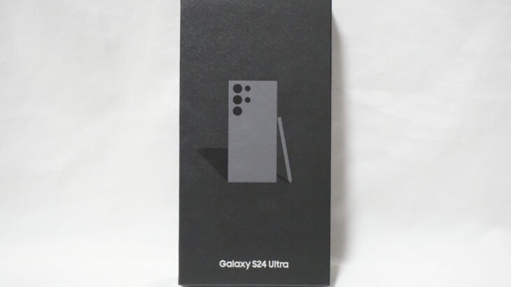 Samsung Galaxy S24 Ultra SM-S928Q 512GB Titanium Blackの外観レビュー