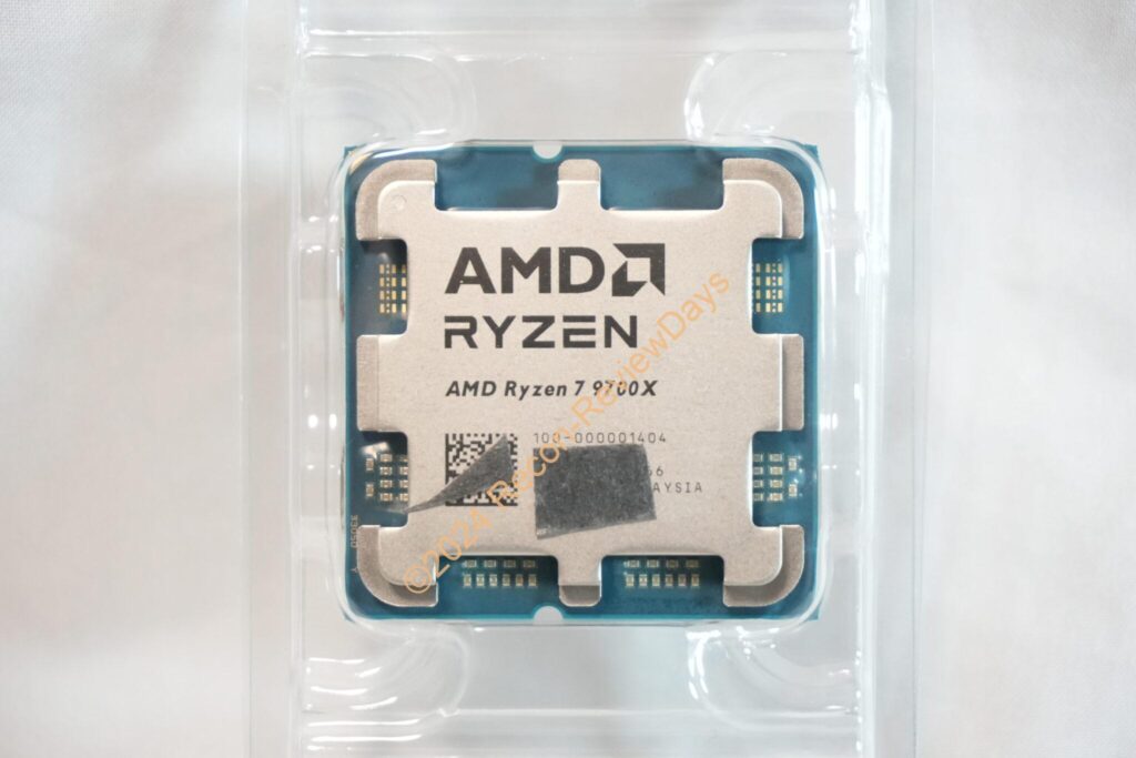 AliExpressで購入したAMD Ryzen 7 9700Xが無事動作