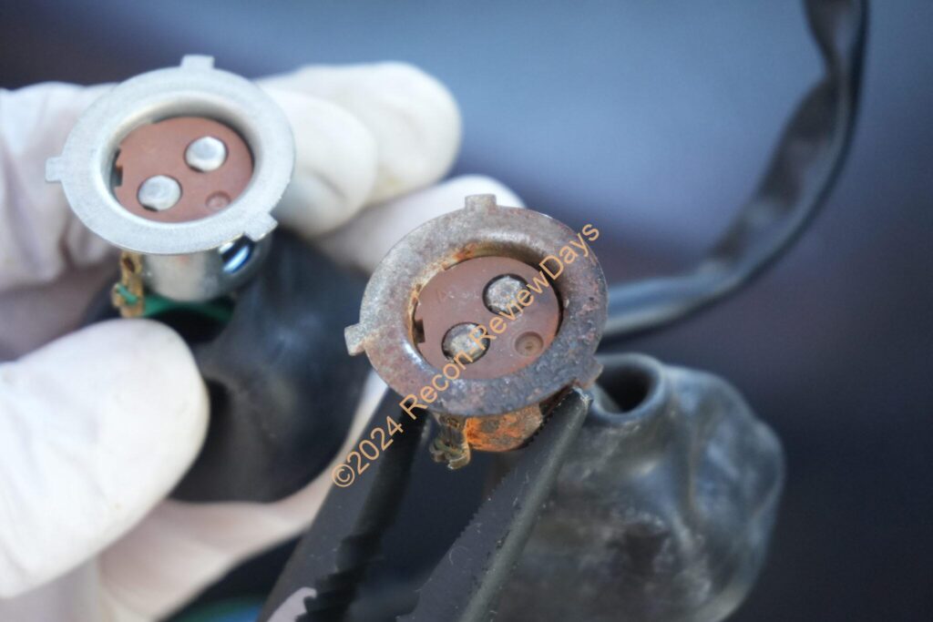 ジャイロキャノピー(TA03)のフロントヘッドライトのハーネスを交換してみた