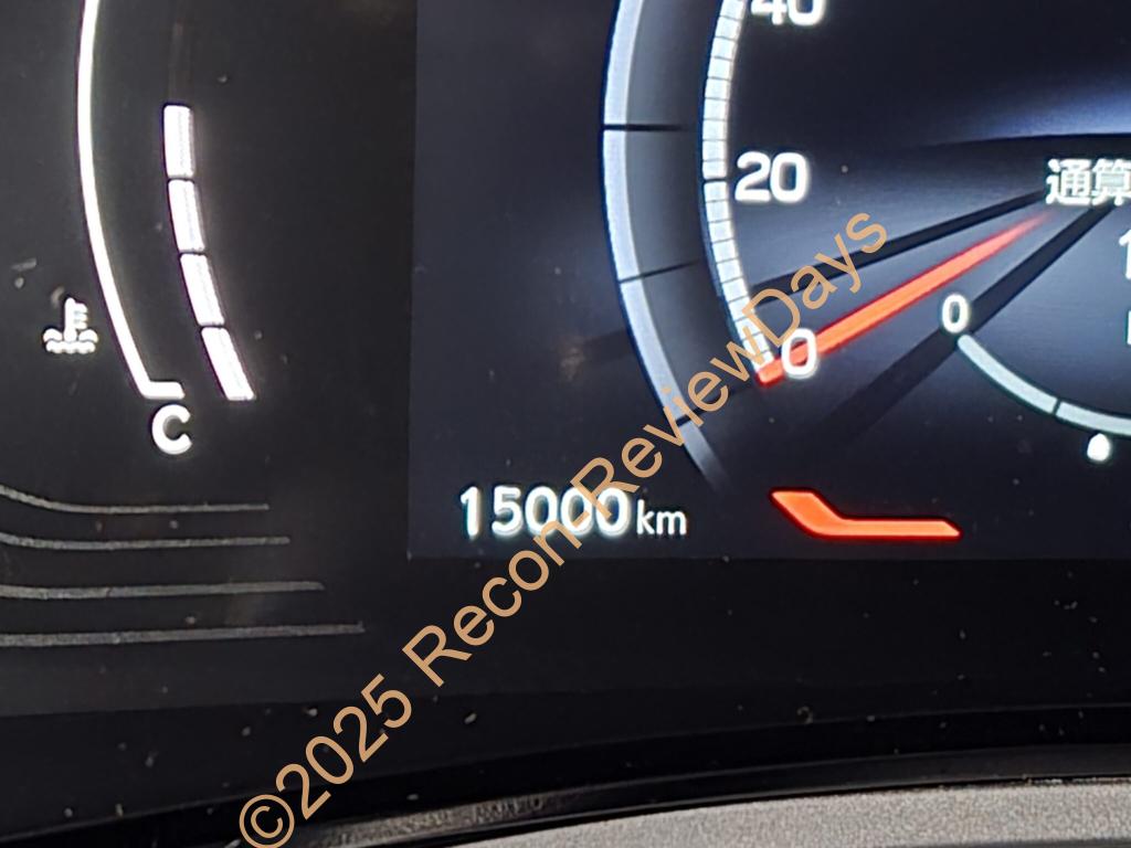 LEXUS NX350hの走行距離が15,000kmを達成