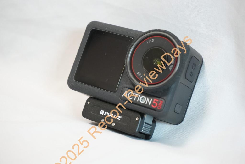 DJI Osmo Action 5 Pro用のPuluz製アルミ製磁気クイックリリースアダプタの簡単なレビュー