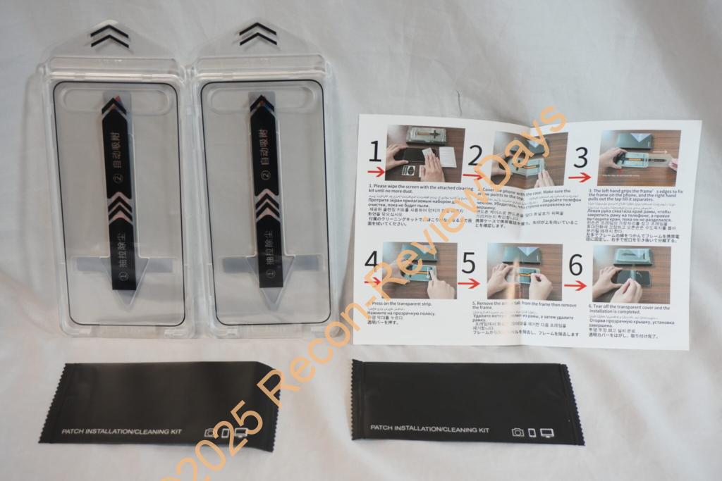 AliExpressで販売されているGalaxy S25、S25 Ultra用の液晶保護フィルムを簡単にレビューしてみた