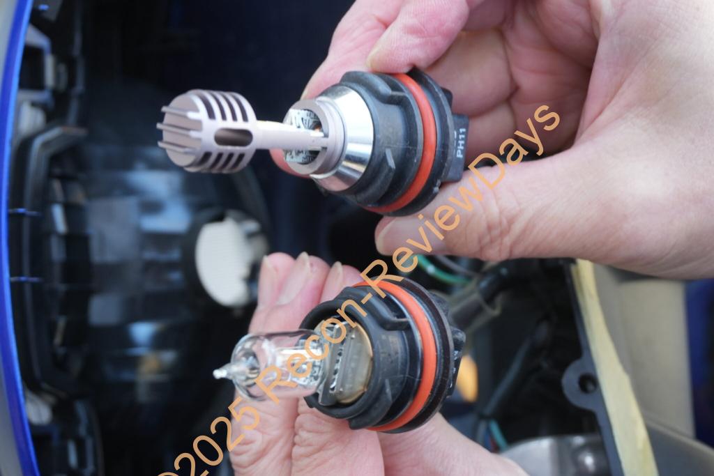 ホンダ製TACT(2BH-AF79)、ヤマハ製JOG DELUXE(2BH-AY01)のフロントライトをLED化してみた