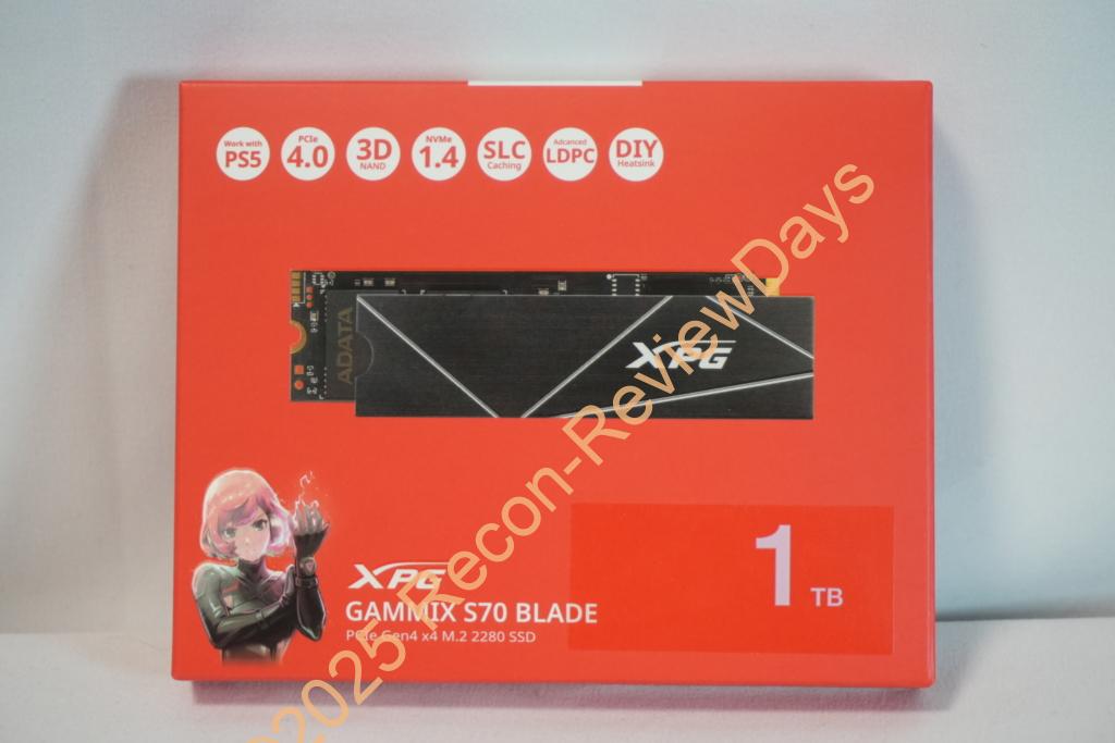 【PR】A-DATA XPG GAMMIX S70 BLADE 1TB AGAMMIXS70B-1T-CSのパフォーマンスをチェックする
