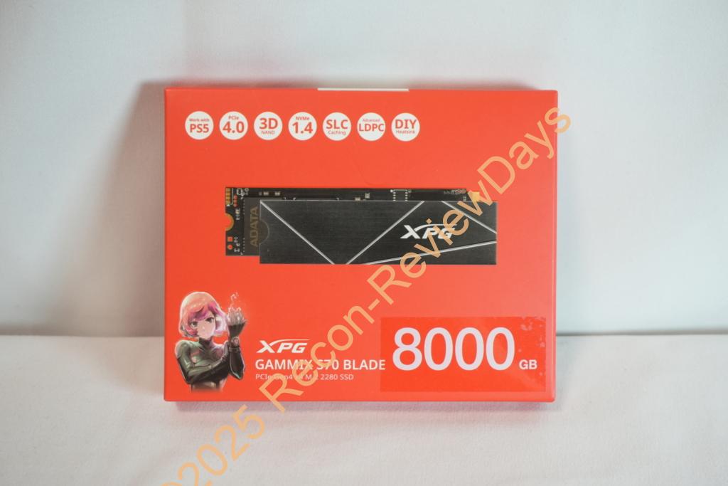 【PR】A-DATA XPG GAMMIX S70 BLADE 8TB AGAMMIXS70B-8000G-CSのパフォーマンスをチェックする