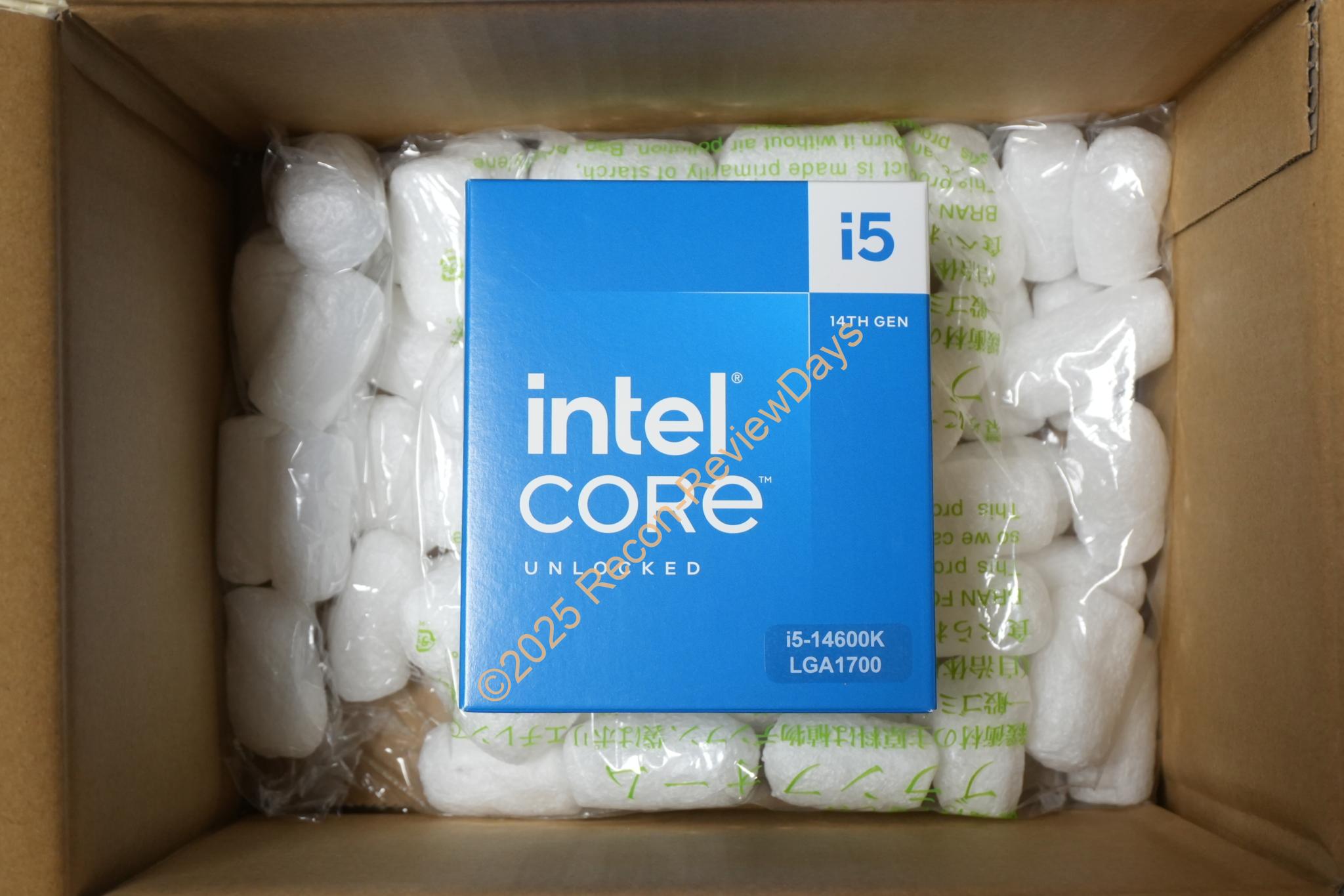 Intel Core i5-14600KのRMAの交換品が到着しました - Recon-ReviewDays