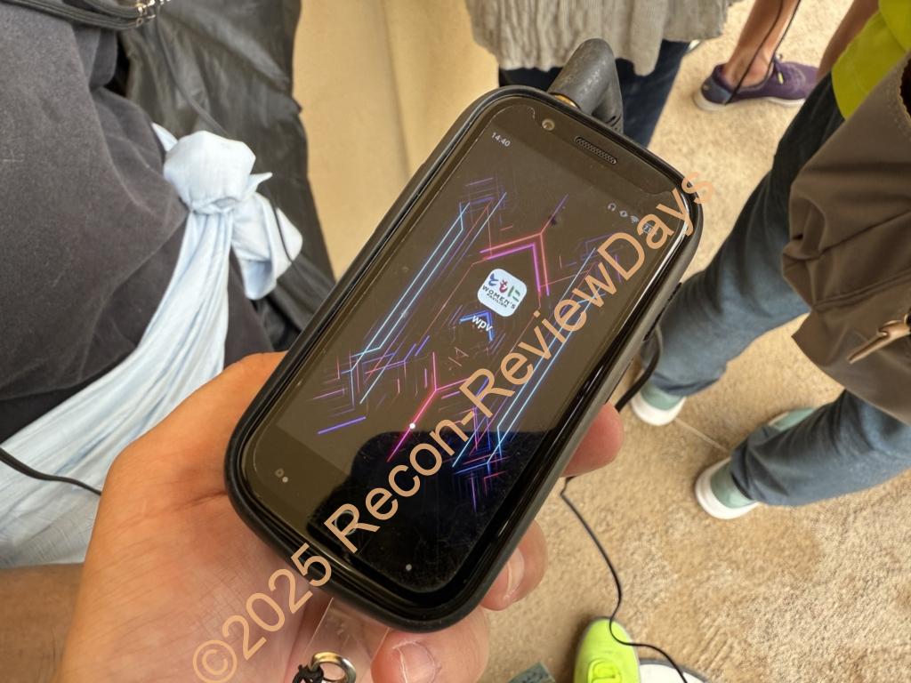 EXPO 2025 大阪・関西万博の「ウーマンズパビリオン」で使われているスマートフォンはUnihertz製の「Jelly 2 Star」、「Jelly 2E」