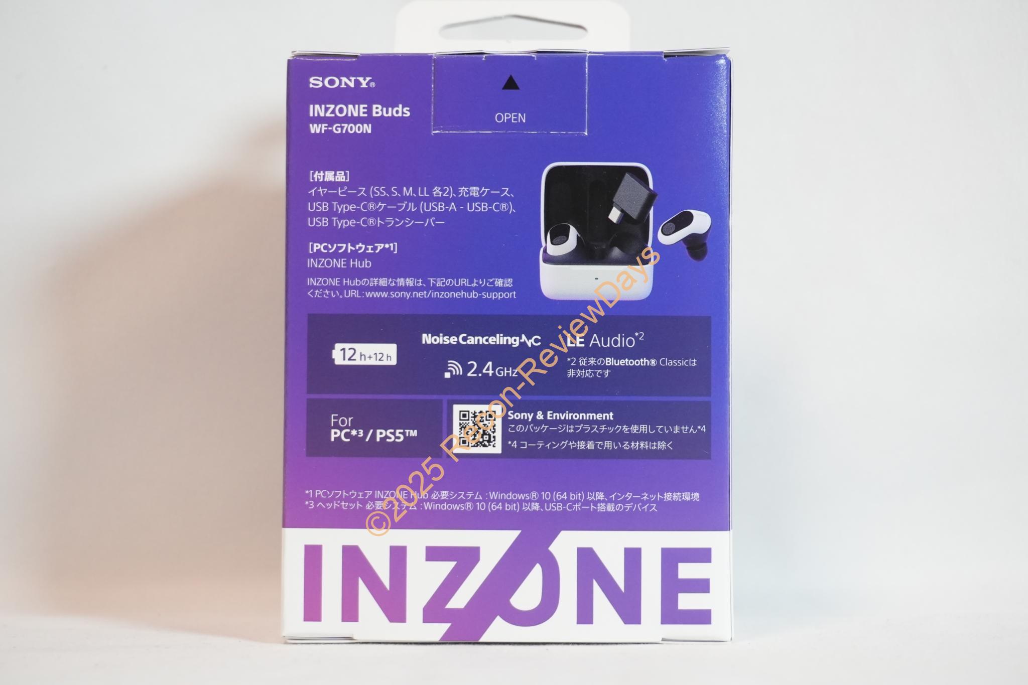 SONY INZONE Buds WF-G700Nを簡単にレビュー – Recon-ReviewDays