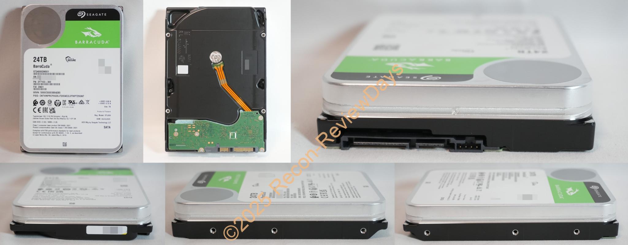 容量単価に優れるSeagate製の3.5インチ HDD「ST24000DM001」を