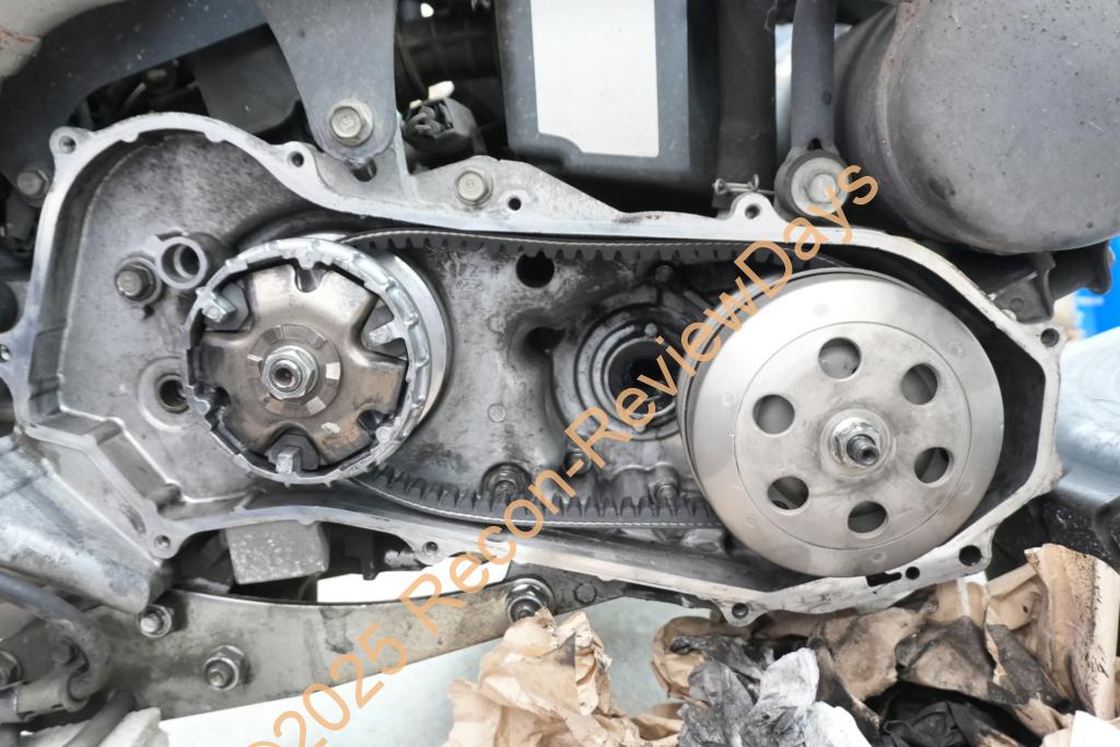 ジャイロキャノピー(TA03)で停止から加速する際にキュルキュル音が鳴り、ベルトが滑るような感覚の不具合が発生