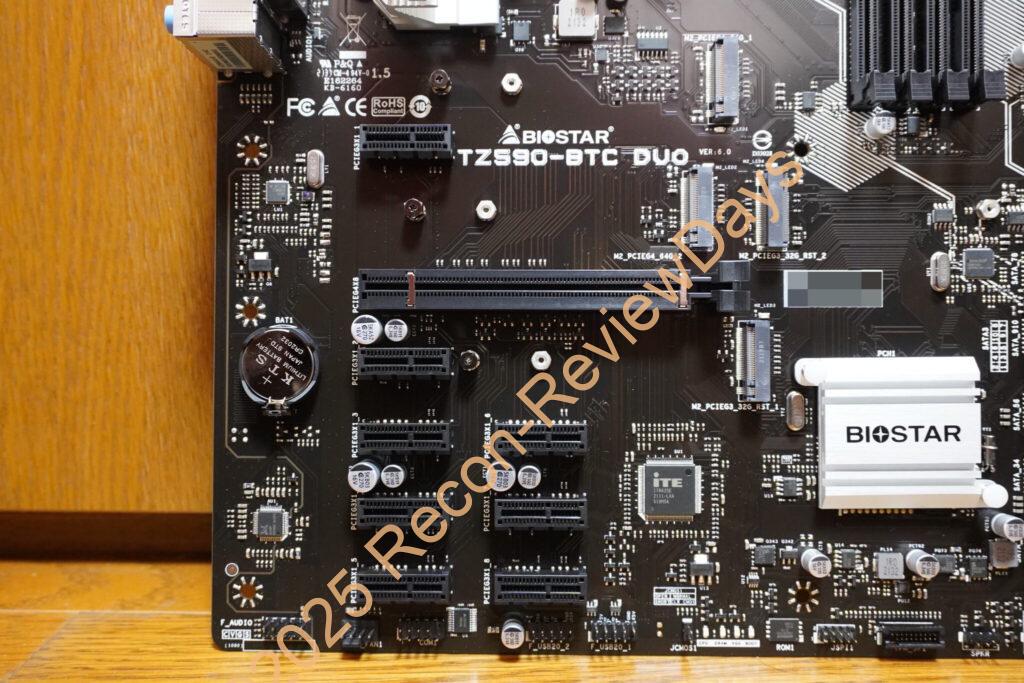 BIOSTAR TZ590-BTC DUOはマイニング向け機能が満載