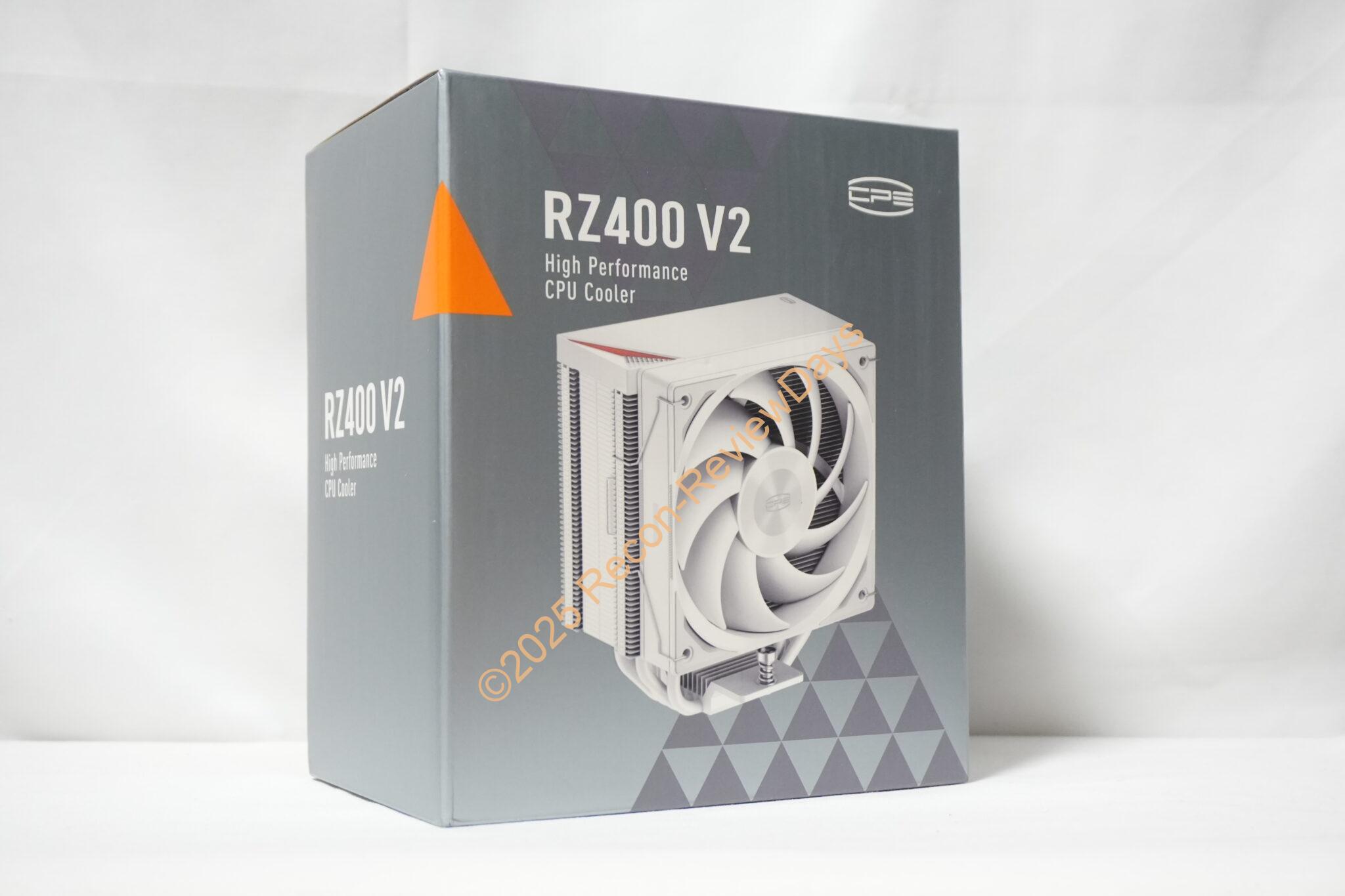 PC COOLER製のCPSブランドのCPUクーラー「RZ400 V2 WH」を購入しました