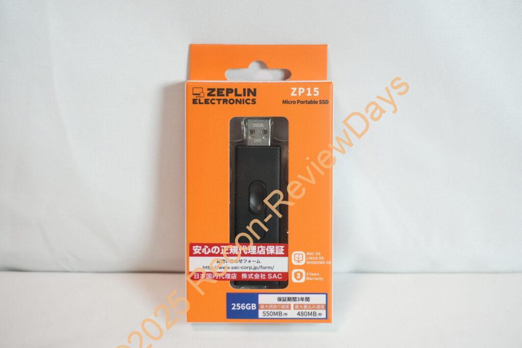 ZEPLIN ELECTORONICS製の外付けUSB 3 10Gbps接続の256GB SSD「MS5MSA256ZD」の簡単なレビュー #外付けSSD