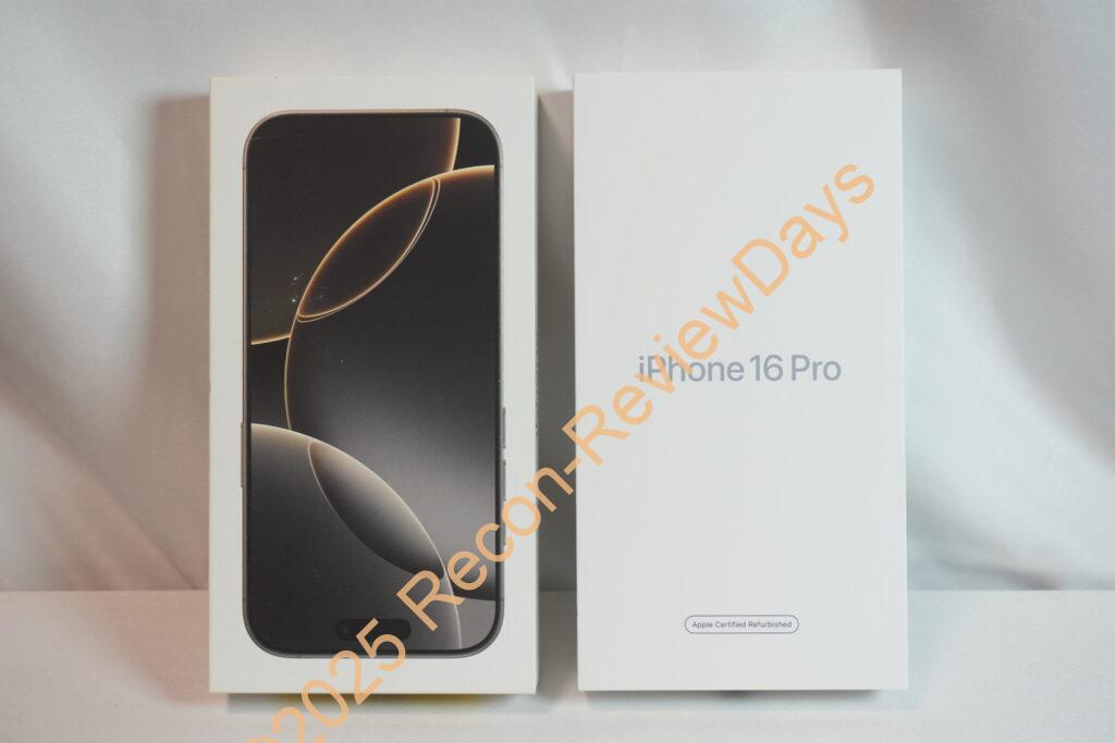 Apple StoreでiPhone 16 Pro 整備済品を買って新品とパッケージを比較してみた #Apple #AppleStore #iPhone
