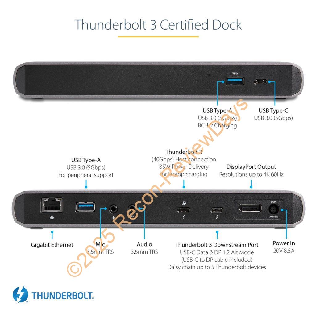 StarTech製のThunderbolt 3ドック「TB3DK2DPPD」を購入しました #StarTech #Thunderbolt3