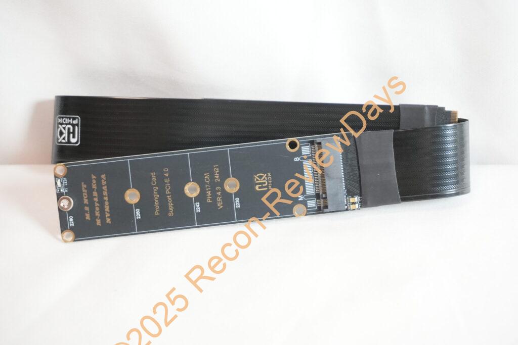 AliExpressでM.2 PCIe 4.0×4接続対応の延長ケーブルを購入しました #AliExpress
